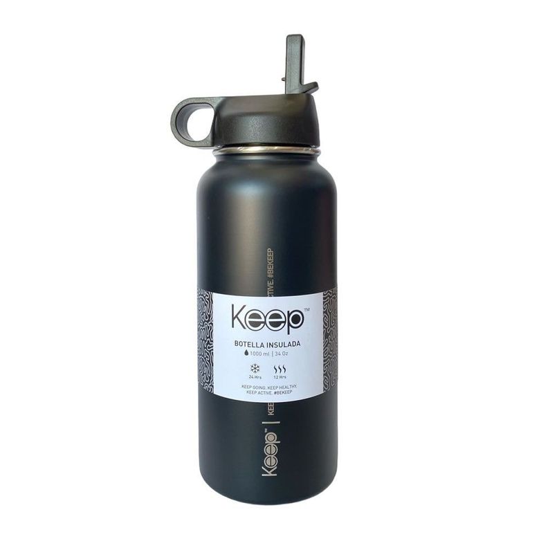 CAJA 12PCS BOTELLA INSULADA 1L .-0