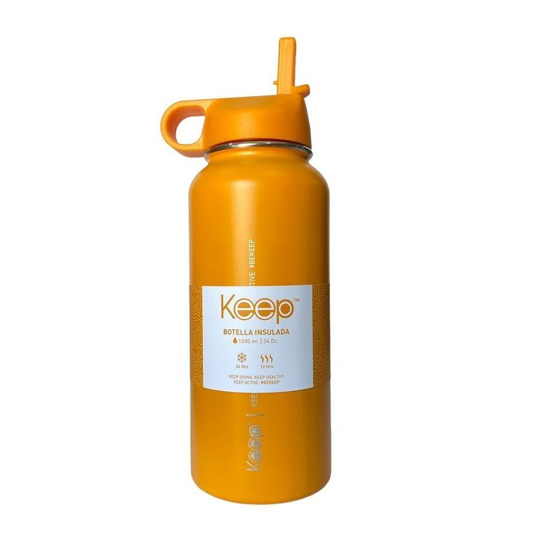 CAJA 12PCS BOTELLA INSULADA 1L .-1