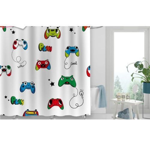 Cortina De Ducha Gamer Play -1