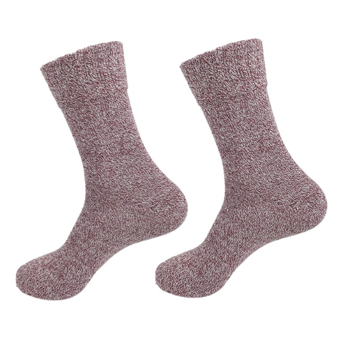 Calcetines De Mujer Jaspeado Liso Algodon 12 Unid-0
