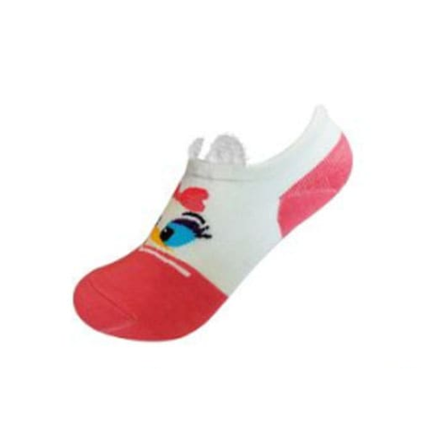 Calcetines De Mujer Tobillo Invisible Con Diseño 12 Unid-0