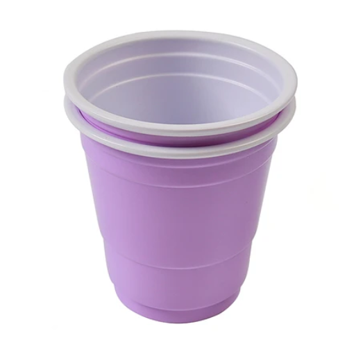 Vasos Plasticos Shot Morado 16pcs 60ml-0