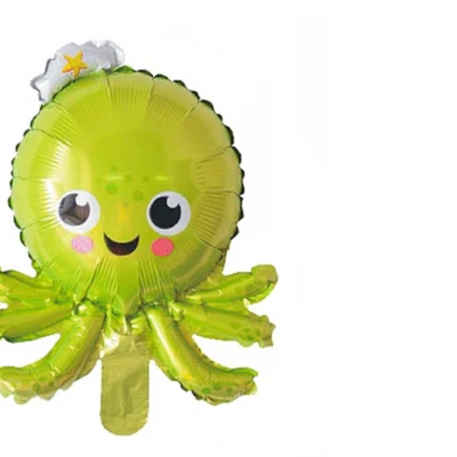 Globo Metalizado Pulpo 29 x 39Cm-1
