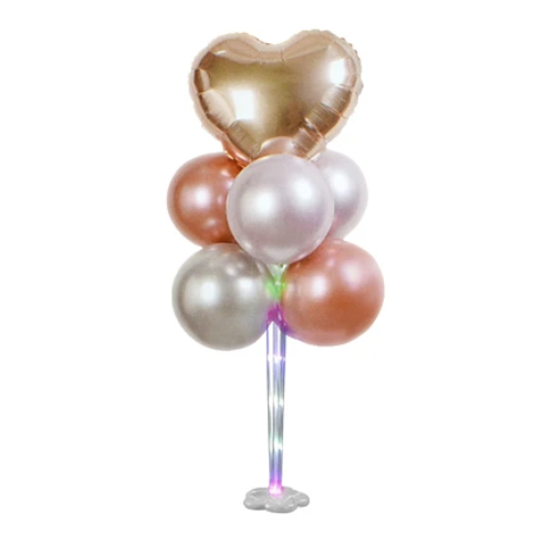 Pedestal Para Globos Con Luces Color Surtido-0