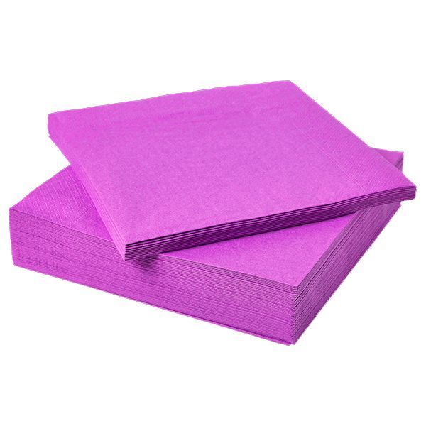 SERVILLETAS FUCSIA 33X33 X20 UNI-0