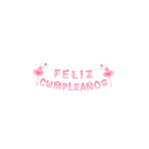 Guirnalda Feliz Cumpleaños Ballet 5m-0