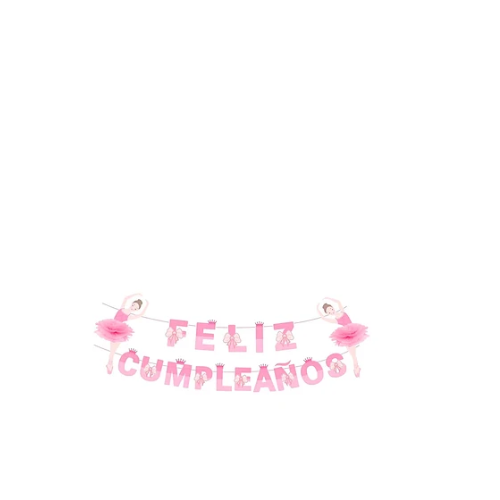 Guirnalda Feliz Cumpleaños Ballet 5m-1