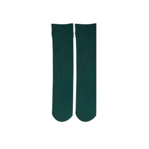 Calcetines De Mujer Strech Liso Con Polar 45Cm 12 Unid-0