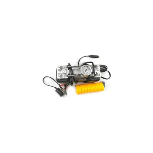 Compresor De Aire Doble Cilindro Pisto 12v Auto.-0