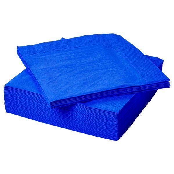 SERVILLETAS AZUL REY 33X33 X20 UNI-0