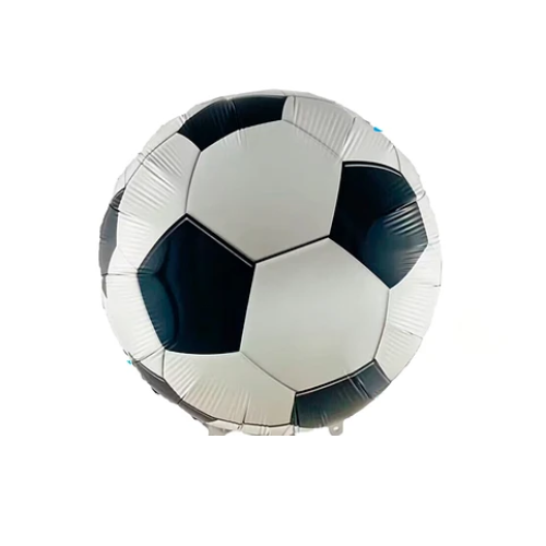 Globo Metalico Pelota De Futbol 45Cm-1