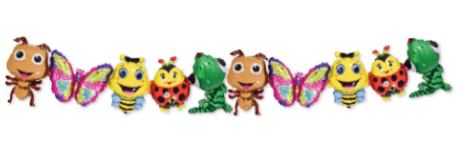 SET DE GLOBOS METALICOS INSECTOS-1