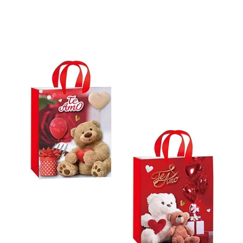 Bolsa De Regalo Oso De Peluche 40x55x15cm Diseño Aleatorio-1