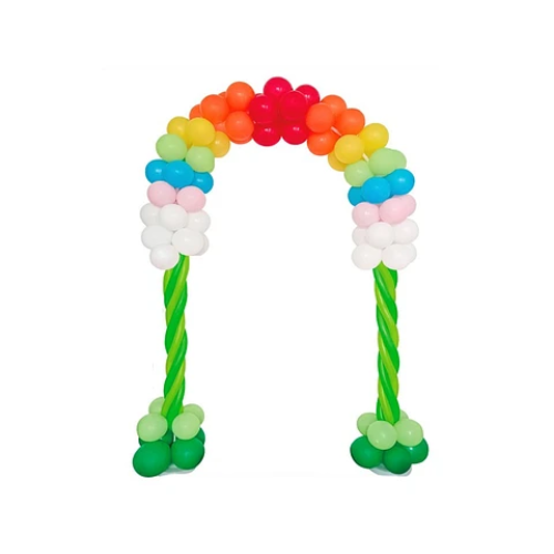 Arco De Globo De Látex De Colores 116Pcs 180Cm-0