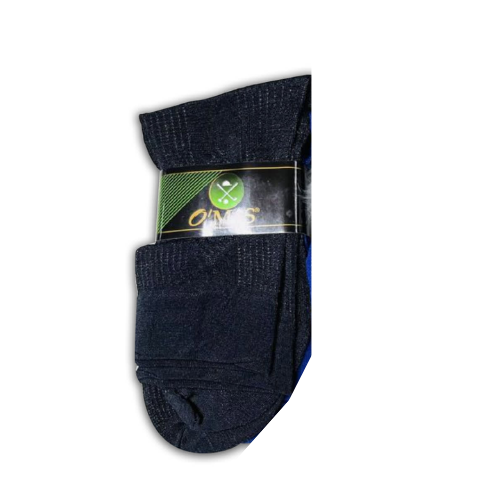 Calcetines De Hombre Con Diseño Rombos 12 Unid-0