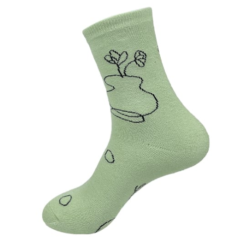Calcetines De Mujer Diseños Surtidos Toalla 12 Unid-0