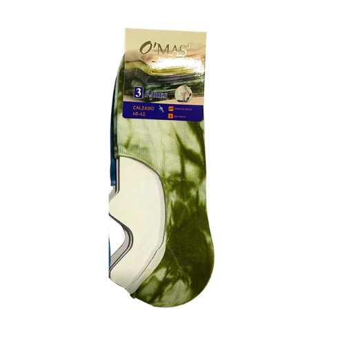 Calcetines De Hombre Invisible Con Diseño 12 Unid-0