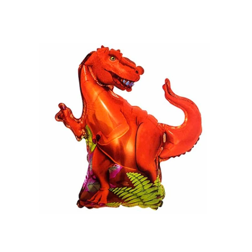 Globo Metalico Dinosaurio 32x45Cm-0