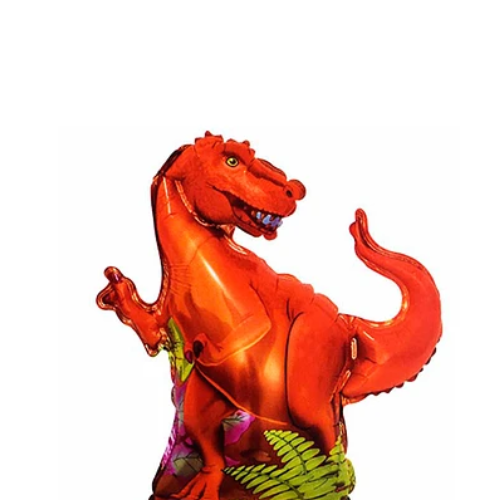 Globo Metalico Dinosaurio 32x45Cm-1