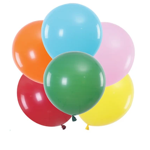 Globos De Latex 100pcs 23cm Colores Surtidos-0