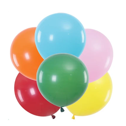 Globos De Latex 100pcs 23cm Colores Surtidos-1
