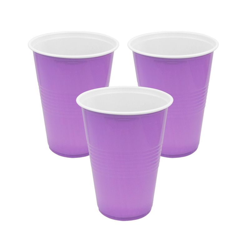 VASO LILA 450ML X10UNI