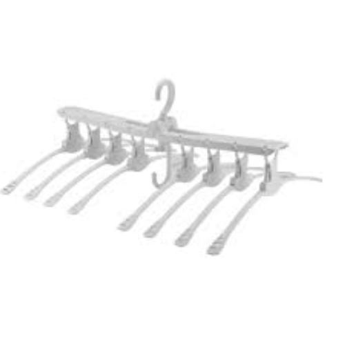 Perchero Plegable Colgador Para Ropa 8 En 1.-0