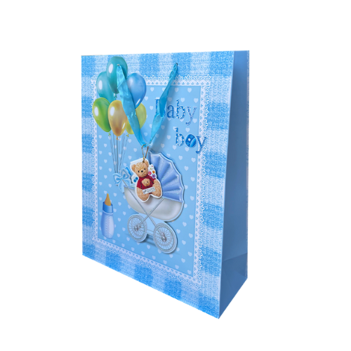 Bolsa De Regalo Accesorio De Bebe 26X10X32Cm 12 Unid -0