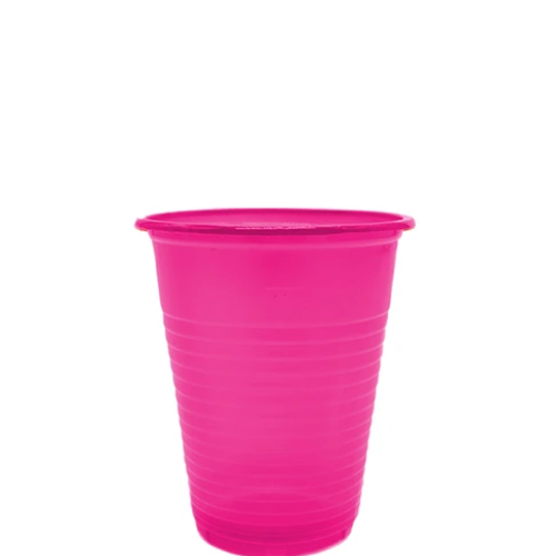 Vasos Plásticos 200ml 50 pcs Fucsia-1