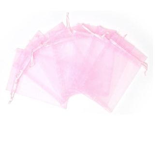 BOLSAS DE ORGANZA ROSADA-0