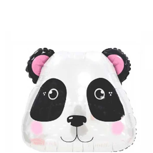 Globo Metálico Diseño Oso Panda-1