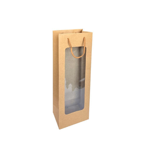 Bolsa Regalo Color Liso Transparente 36X12.5X8.5Cm 12 Unid -0