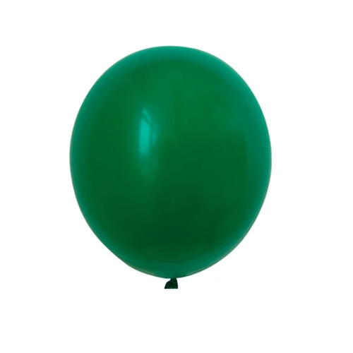 Globos De Látex Verde Oscuro 23cm 10pcs-0