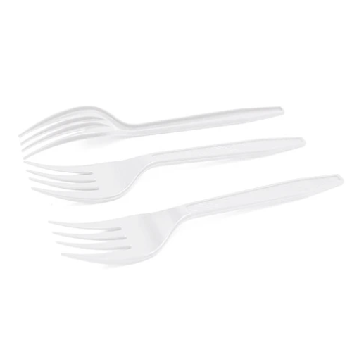 Tenedores Color Blancos 12pcs-0