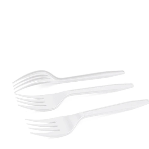 Tenedores Color Blancos 12pcs-1