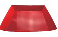 PLATO RECTANGULAR 39.5CM ROJO-1