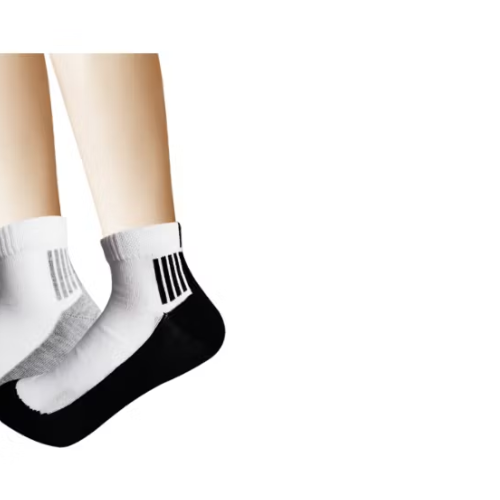 Calcetines Hombre Tobillo Blancos 12 Unid-0