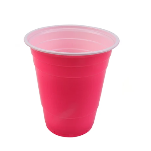 Vasos Plasticos Fucsia 500ml 10pcs-0