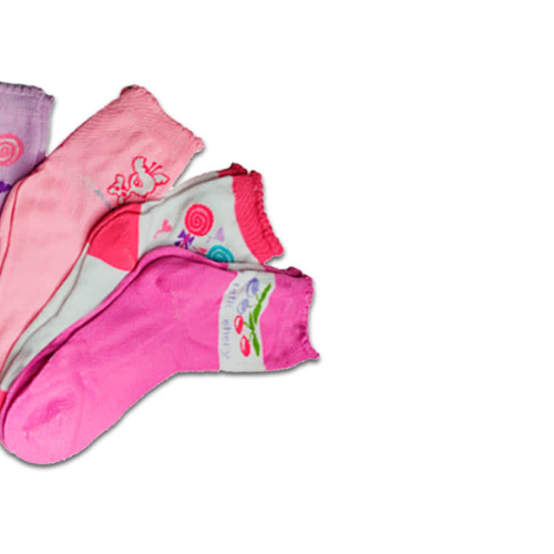 Calcetines De Niña Pack De 4 Talla 6 12 Unid-1