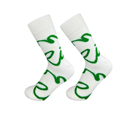 Calcetines De Mujer Corte Medio Con Diseños Surtidos-0