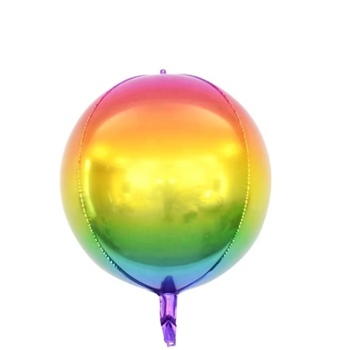 Globo Metalico Redondo Colores 24-1