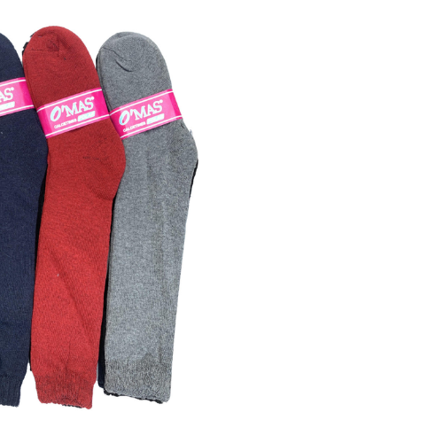 Calcetines De Mujer Corte Largo Pack De 3 12 Unidades-0
