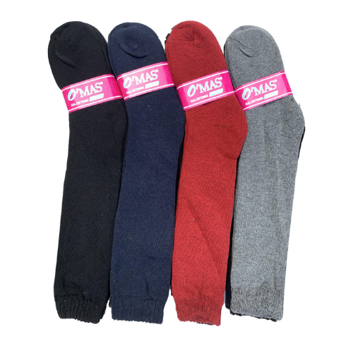 Calcetines De Mujer Corte Largo Pack De 3 12 Unidades-1