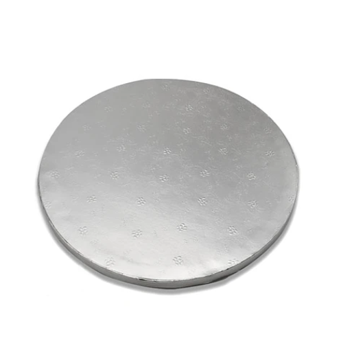 Base Para Torta Redonda Plateada 35cm-0