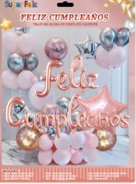 BOUQUET GLOBOS ESTRELLAS METÁLICOS-0