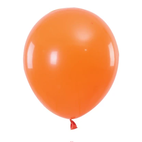 Globos 23cm 12 Unid Naranja-0