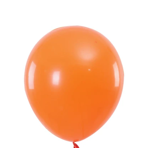 Globos 23cm 12 Unid Naranja-1