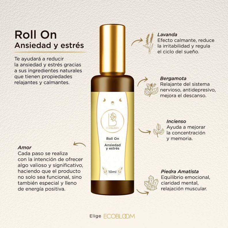 Roll on de Aromaterapia para Ansiedad y estrés-0
