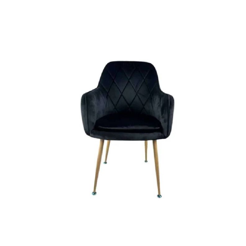 Pack 2 Sitial Poltrona Diamante Negro Patas Simil Madera-3