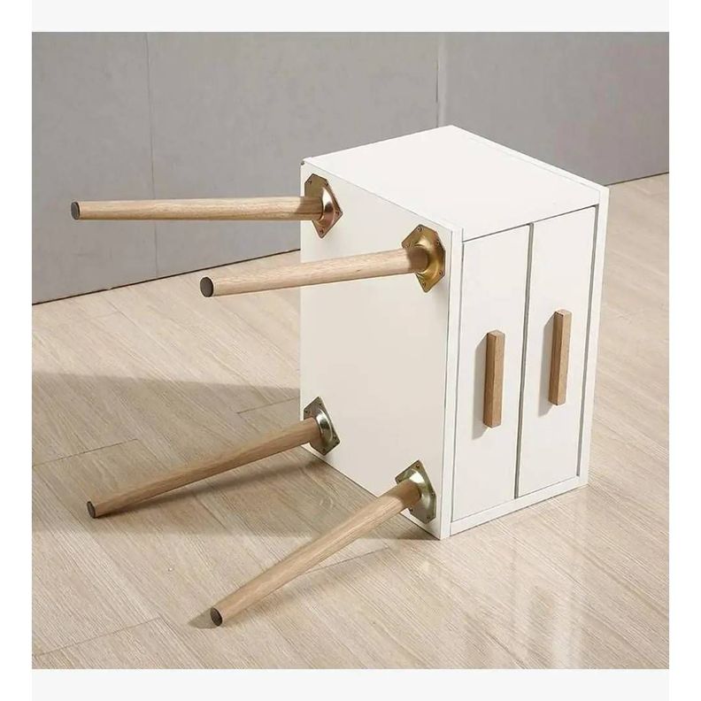 Velador Eames doble blanco-3